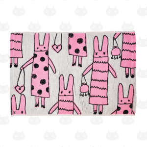 Serviette de gazeR BUNNY IN PARIS couleur IV(ivoire)