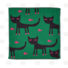 Serviette de gazeC EYELASH CAT couleur G(vert)