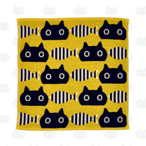 Serviette de gazeC MM Fish couleur Y(jaune)