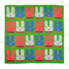 Petit foulard KKMM Bunny couleur G(vert)