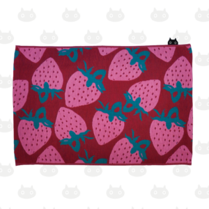Serviette de gaze R STRAWBERRY couleur R(rouge)
