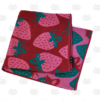 Serviette de bain en gaze STRAWBERRY couleur R(rouge)