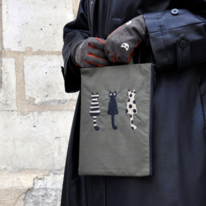 Trousse pour tablette NAKAYOSHI couleur KH(khaki)