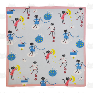 Petit foulard HOLIDAY couleur GY(gris)