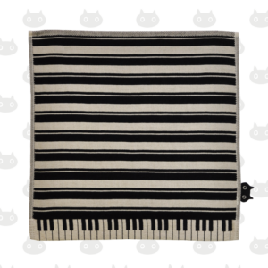 Serviette de gaze C KEYBOARD couleur RB(Rayures)