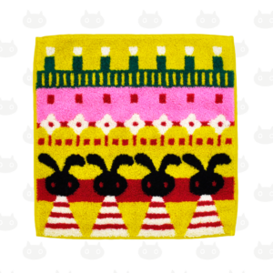 Mini serviette BD BUNNY couleur Y(jaune)