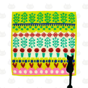 Mini serviette SPAIN couleur YG(vert acidulé)