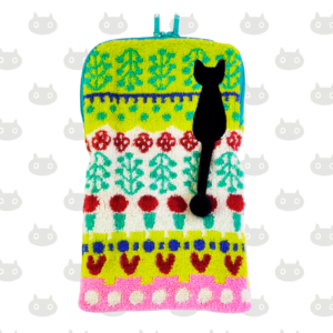 Pochette en éponge SPAIN couleur YG(vert acidulé)