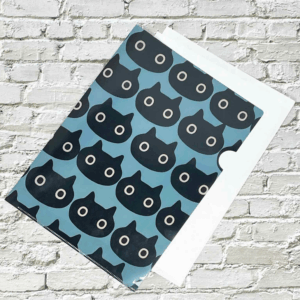 Pochette coin A4 - MÉMÉ SERIES couleur OMB (Mémé bleu)