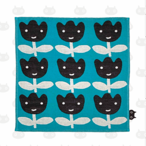 Serviette de gaze C TULIP couleur B(bleu)